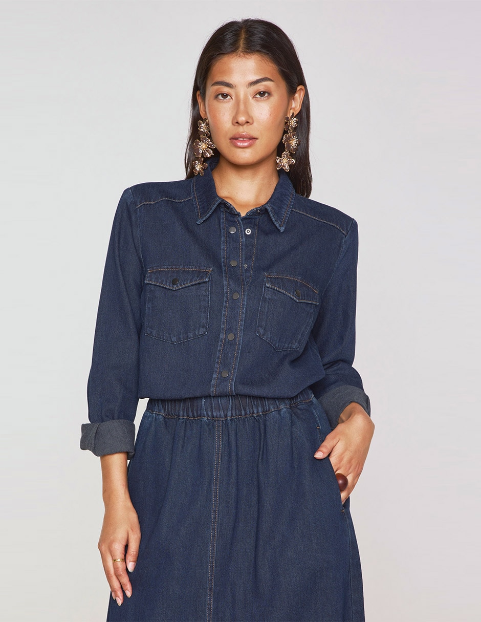 Blusa manga larga para mujer Blusa manga larga para mujer