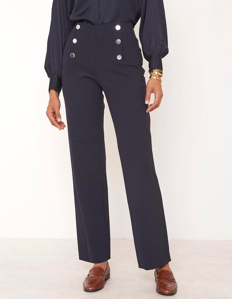 Pantalón straight para mujer Pantalón straight para mujer