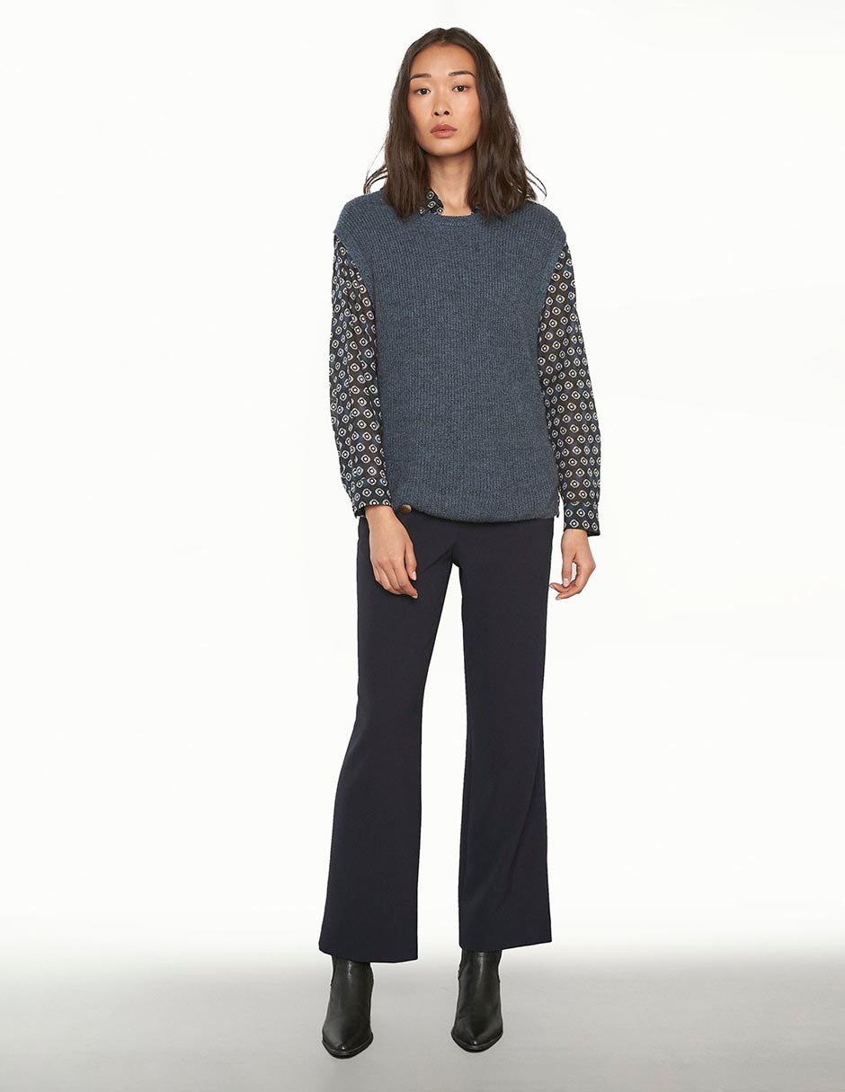 Pantalón Maison 123 straight para mujer