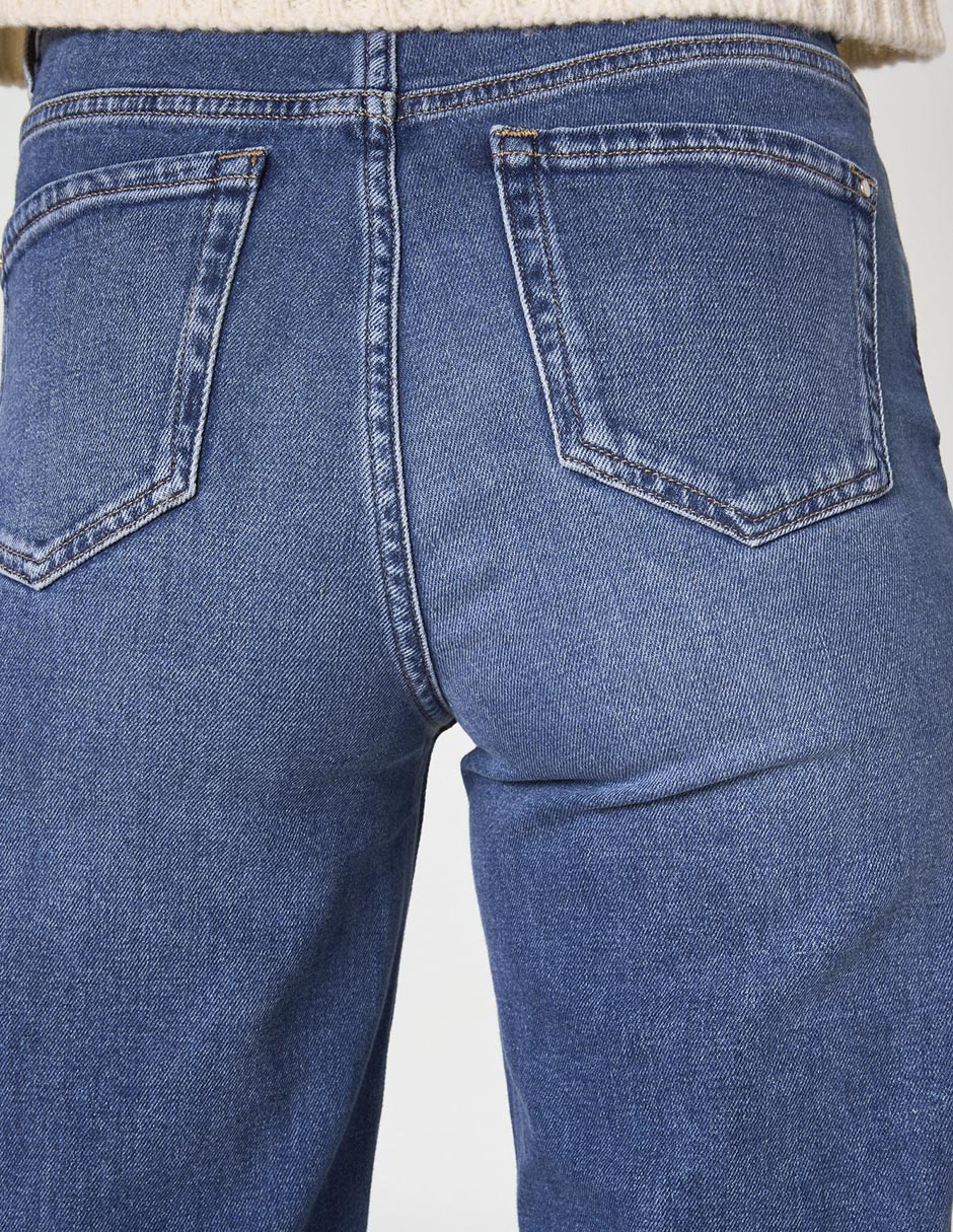 Jeans flare Manison 123 corte cintura para mujer 4