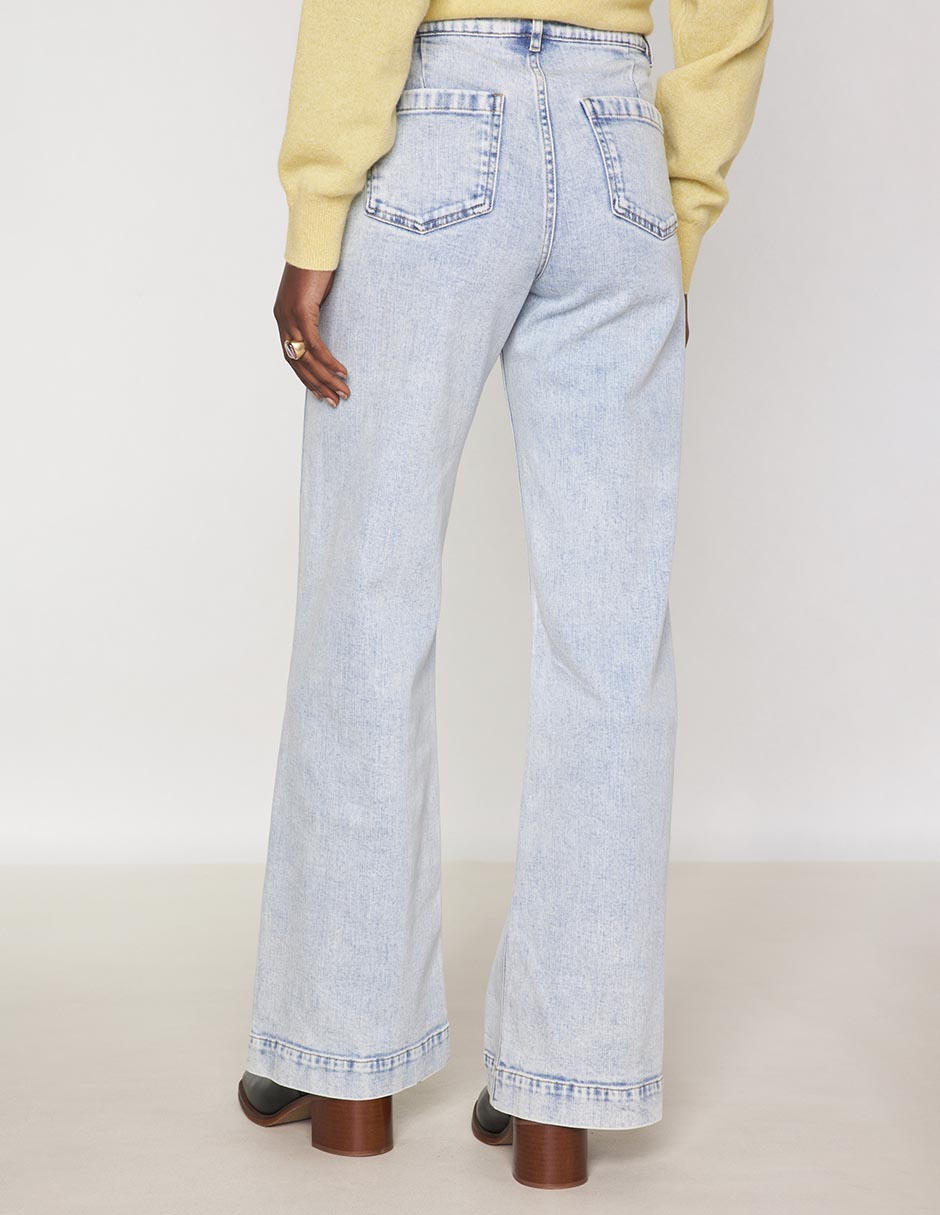 Jeans boot corte cintura para mujer 2