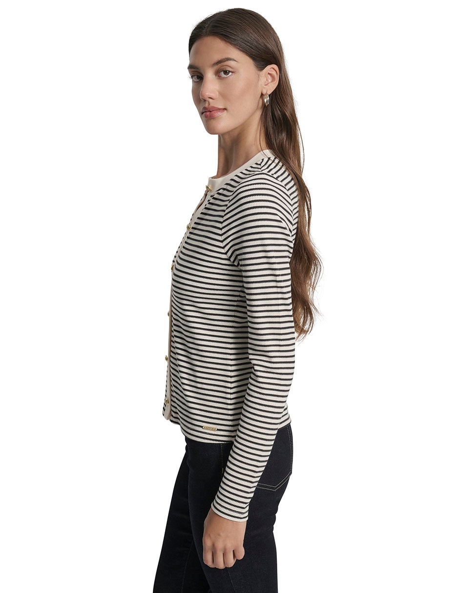 Suéter cuello redondo para mujer 10