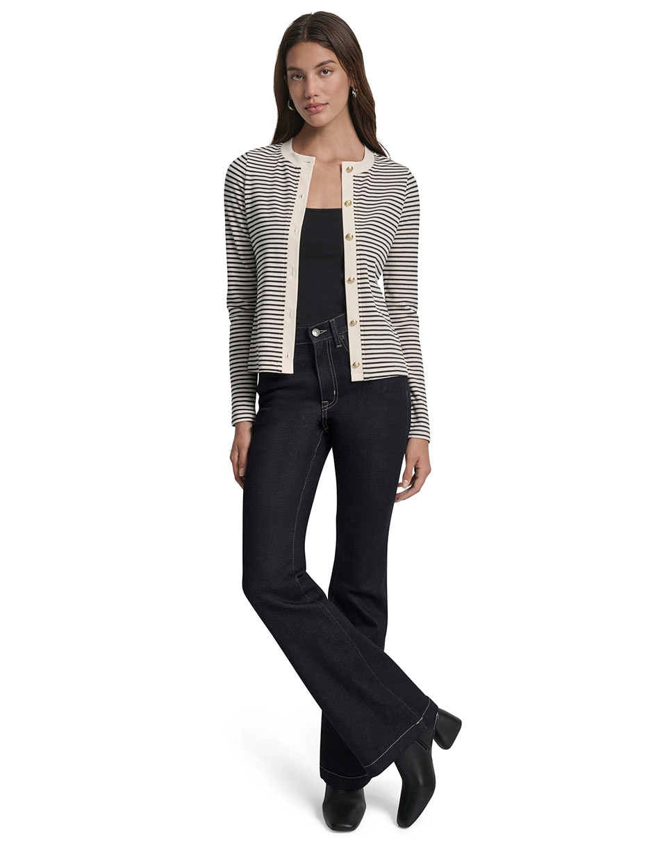 Suéter cuello redondo para mujer 15
