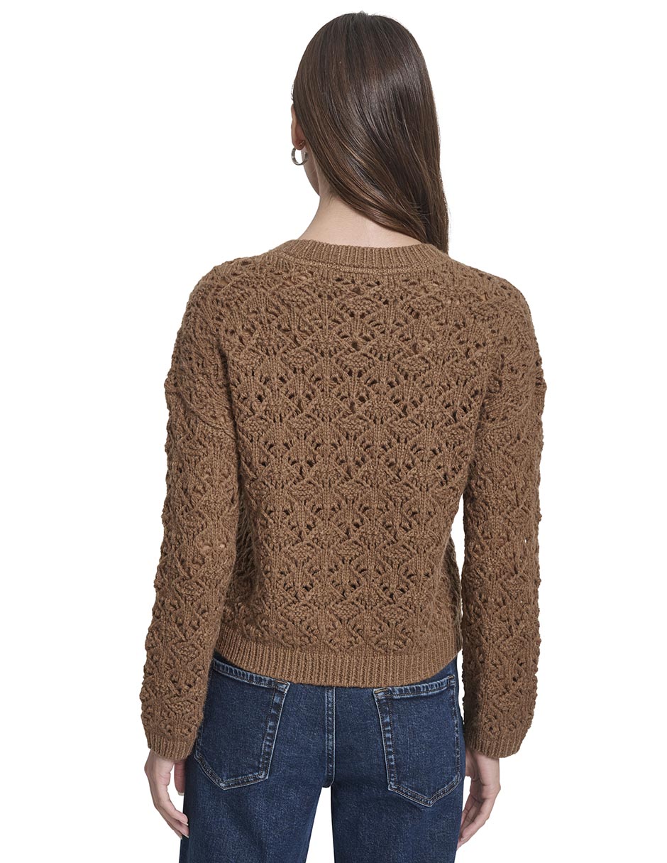 Suéter Dkny Jeans cuello redondo para mujer