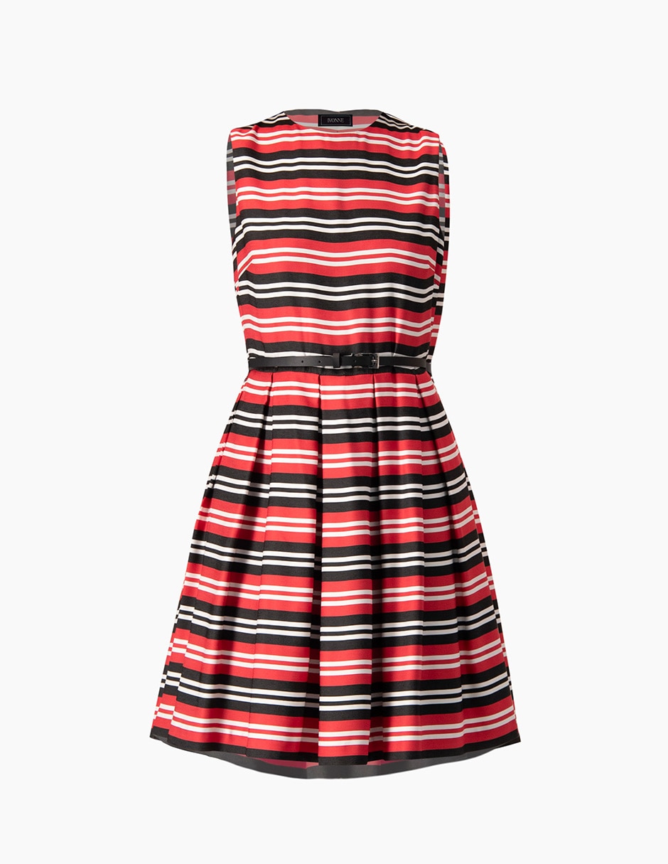 Vestido a la rodilla casual Ivonne para mujer