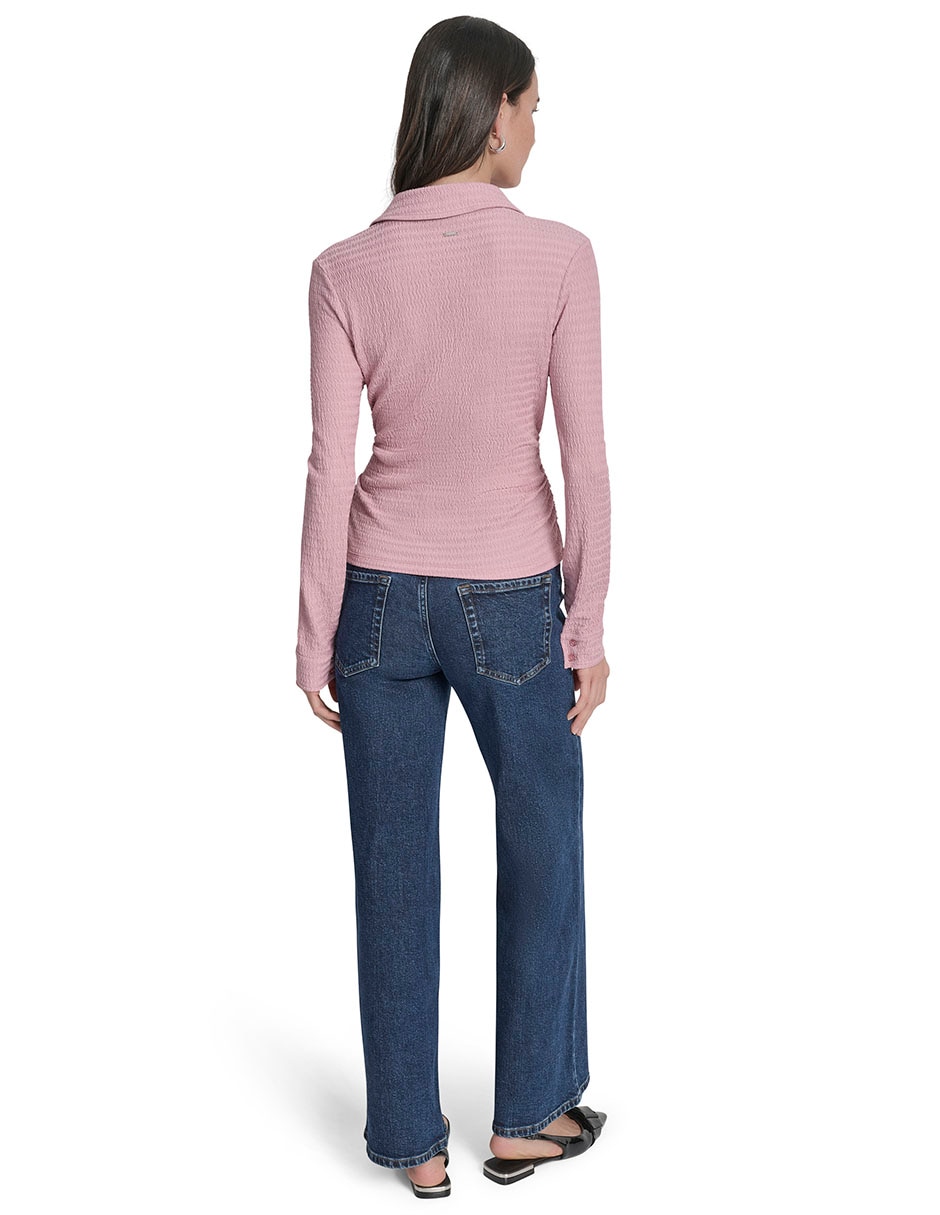 Blusa manga larga para mujer 6