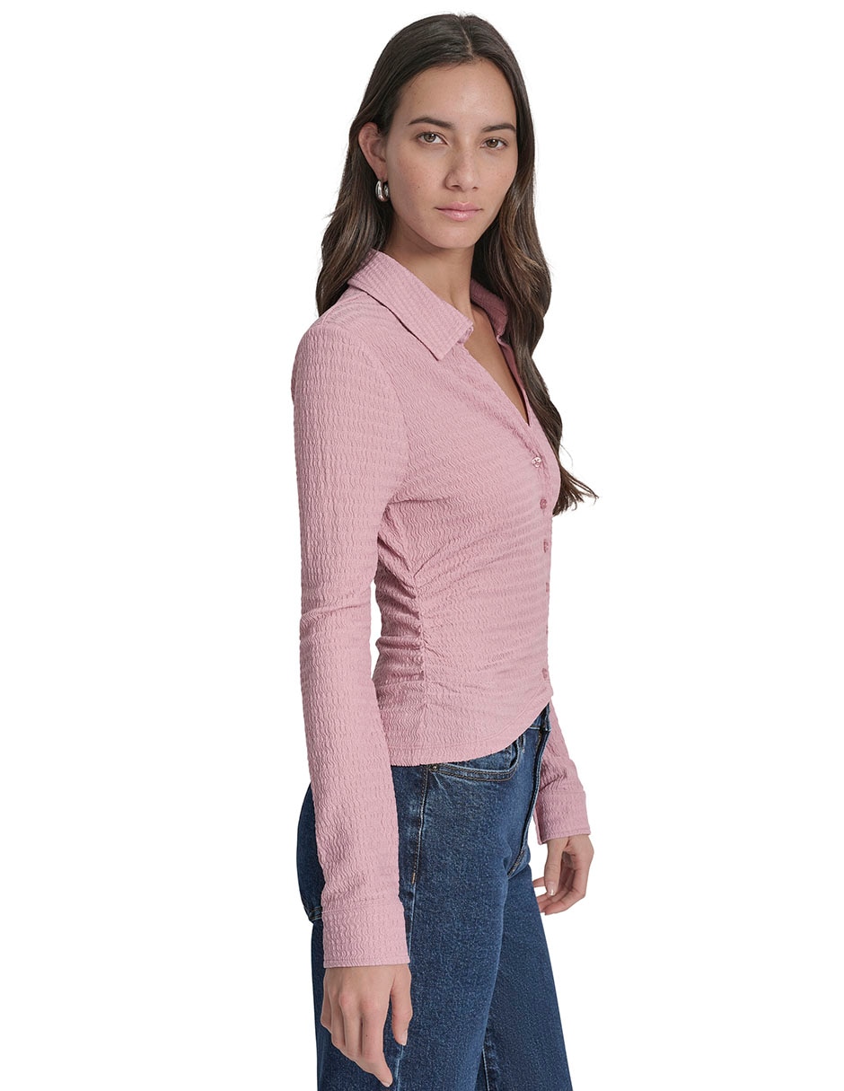 Blusa manga larga para mujer 7