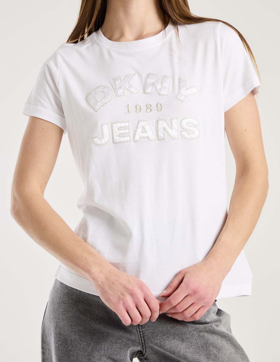 Playera manga corta cuello redondo para mujer 9