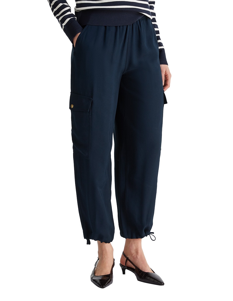 Pantalón cargo straight para mujer 10