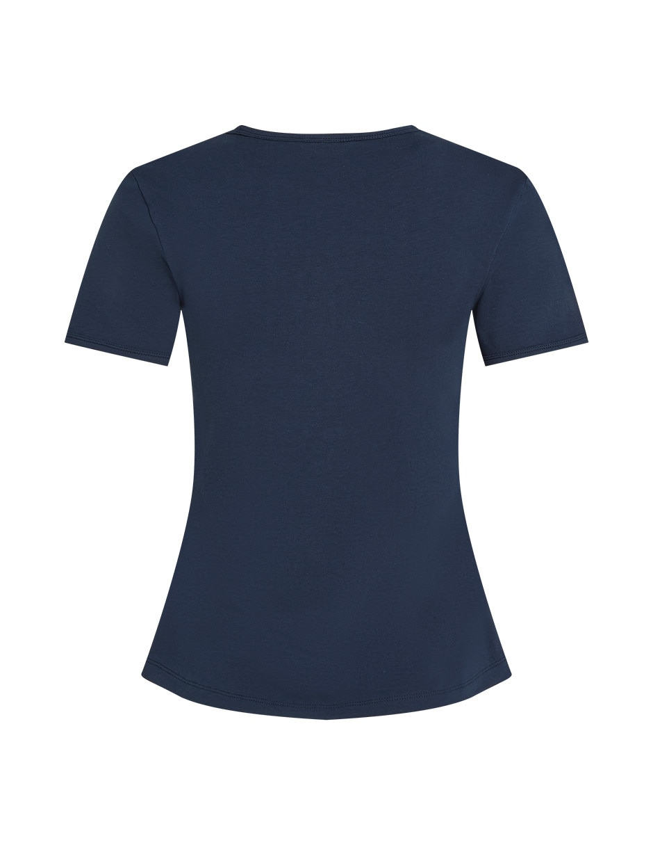Playera manga corta cuello redondo mujer 3
