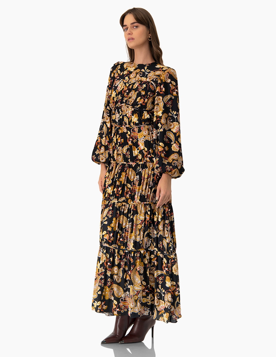 Vestido largo casual Ivonne para mujer