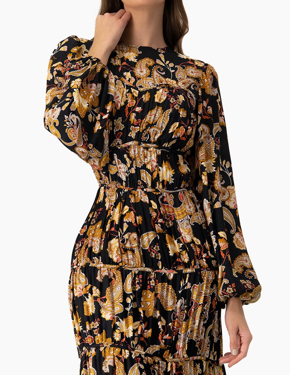 Vestido largo casual Ivonne para mujer