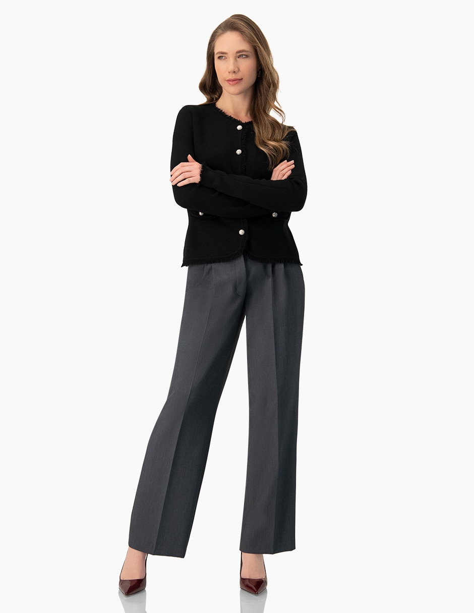 Pantalón de vestir regular para mujer 5