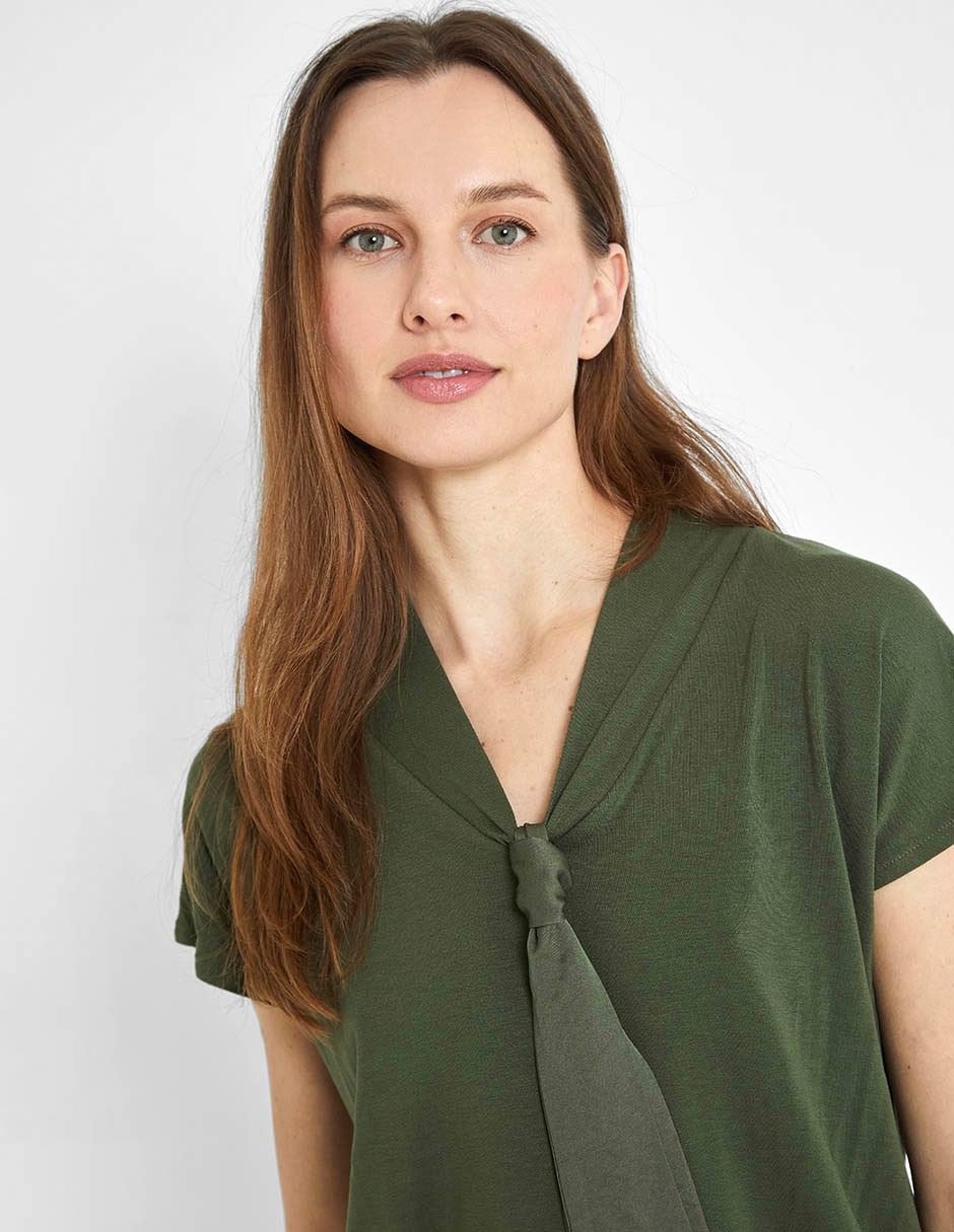 Blusa manga corta para mujer 9