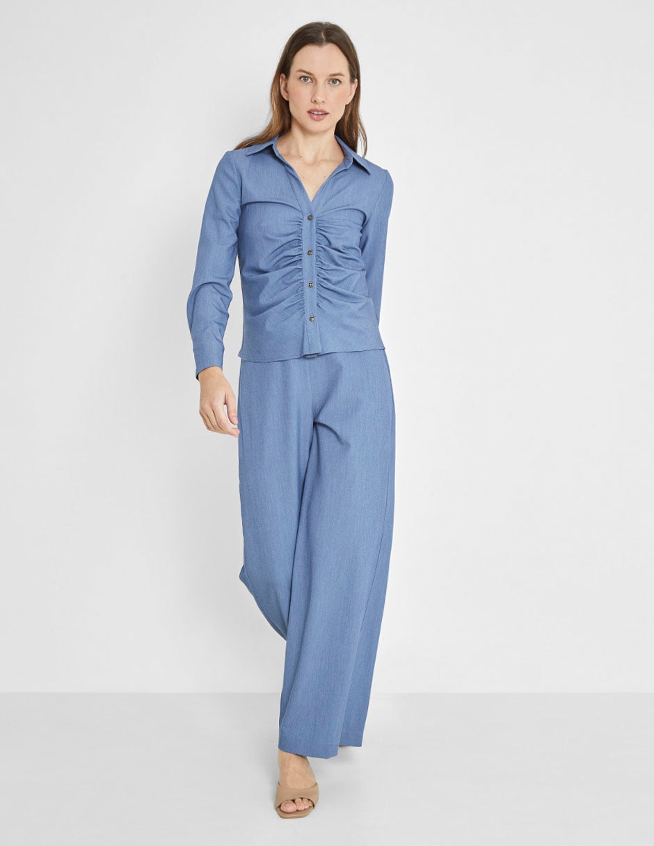 Pantalón wide leg para mujer 4