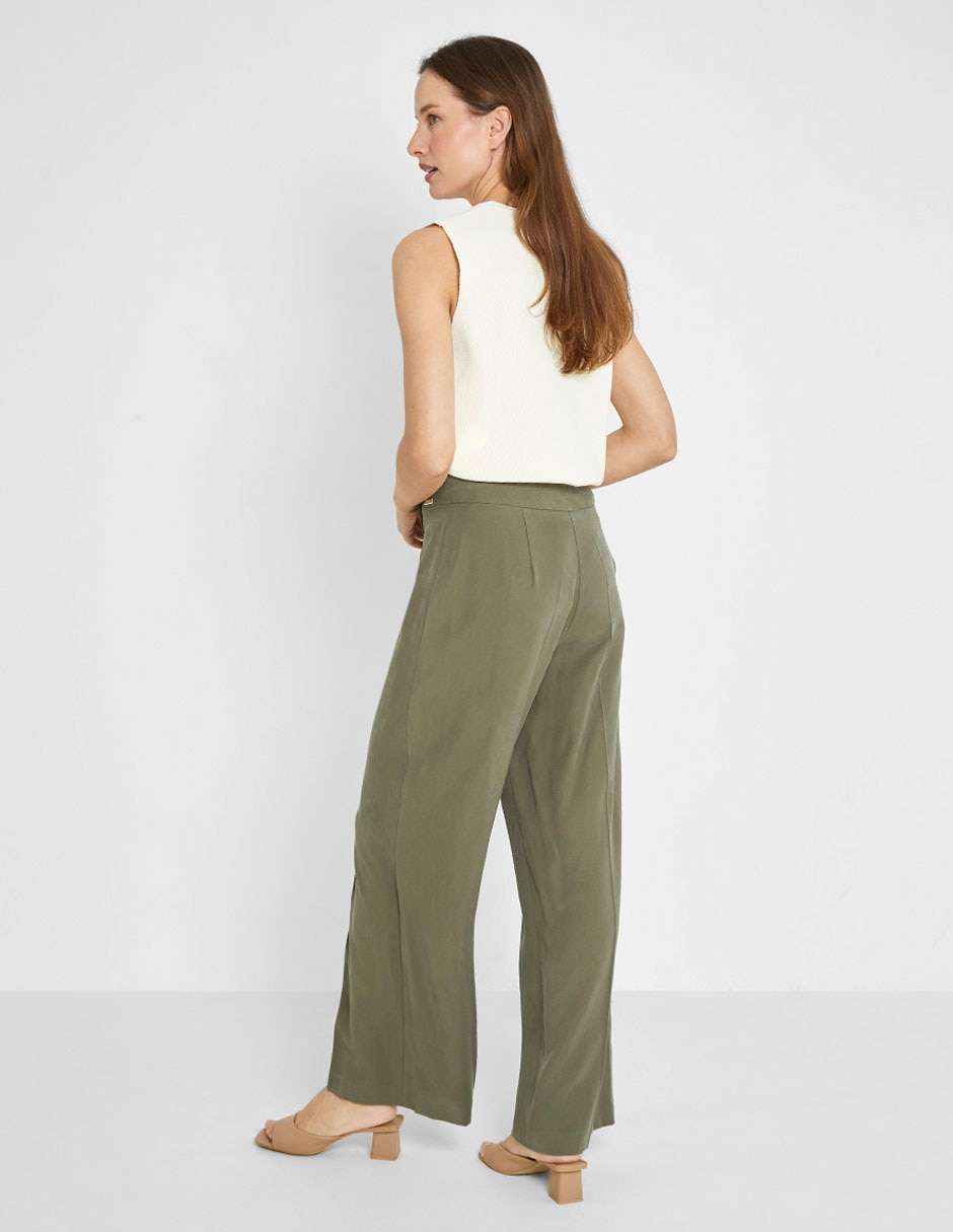 Pantalón wide leg para mujer 4