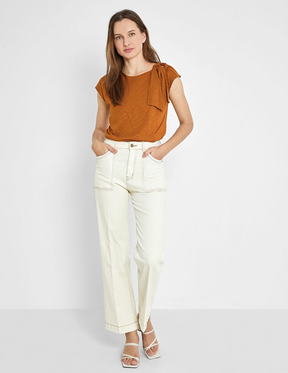 Pantalón straight para mujer 1