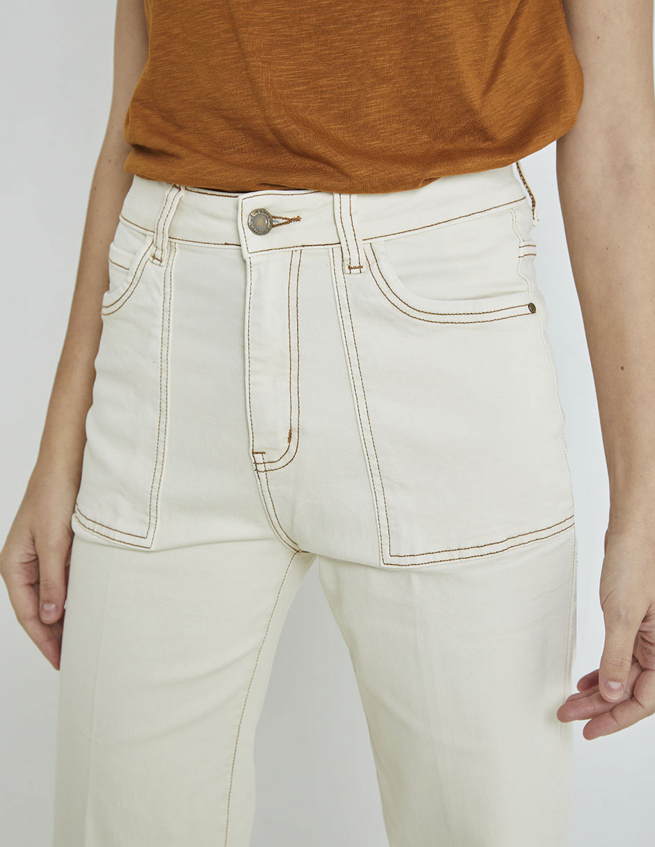 Pantalón straight para mujer 8