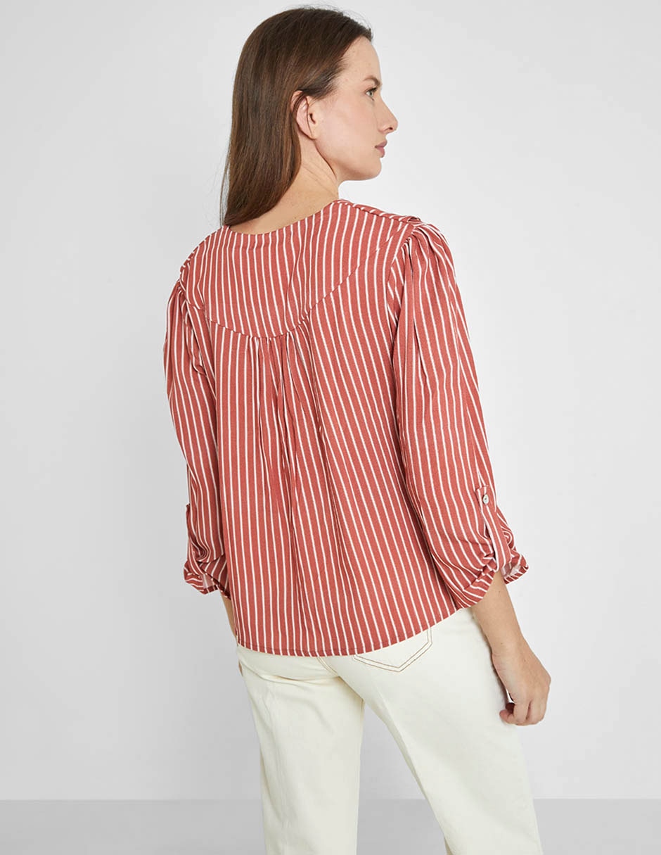 Blusa manga 3/4 para mujer 7