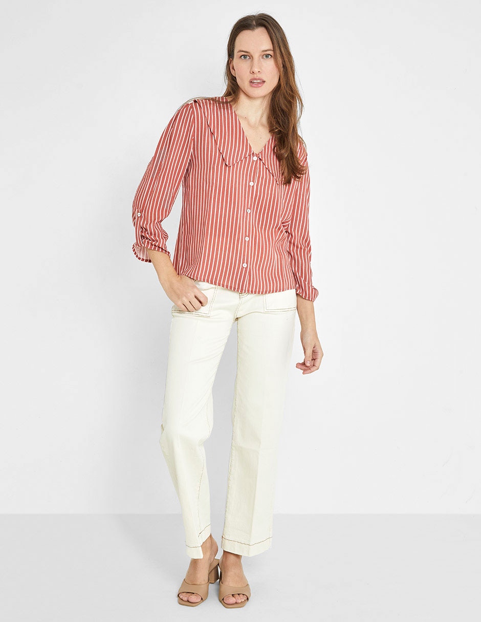 Blusa manga 3/4 para mujer 9