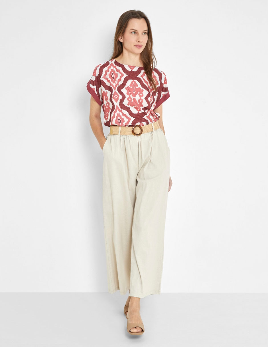 Blusa manga corta para mujer 9