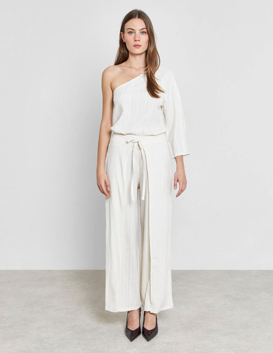Pantalón relaxed wide leg para mujer 1