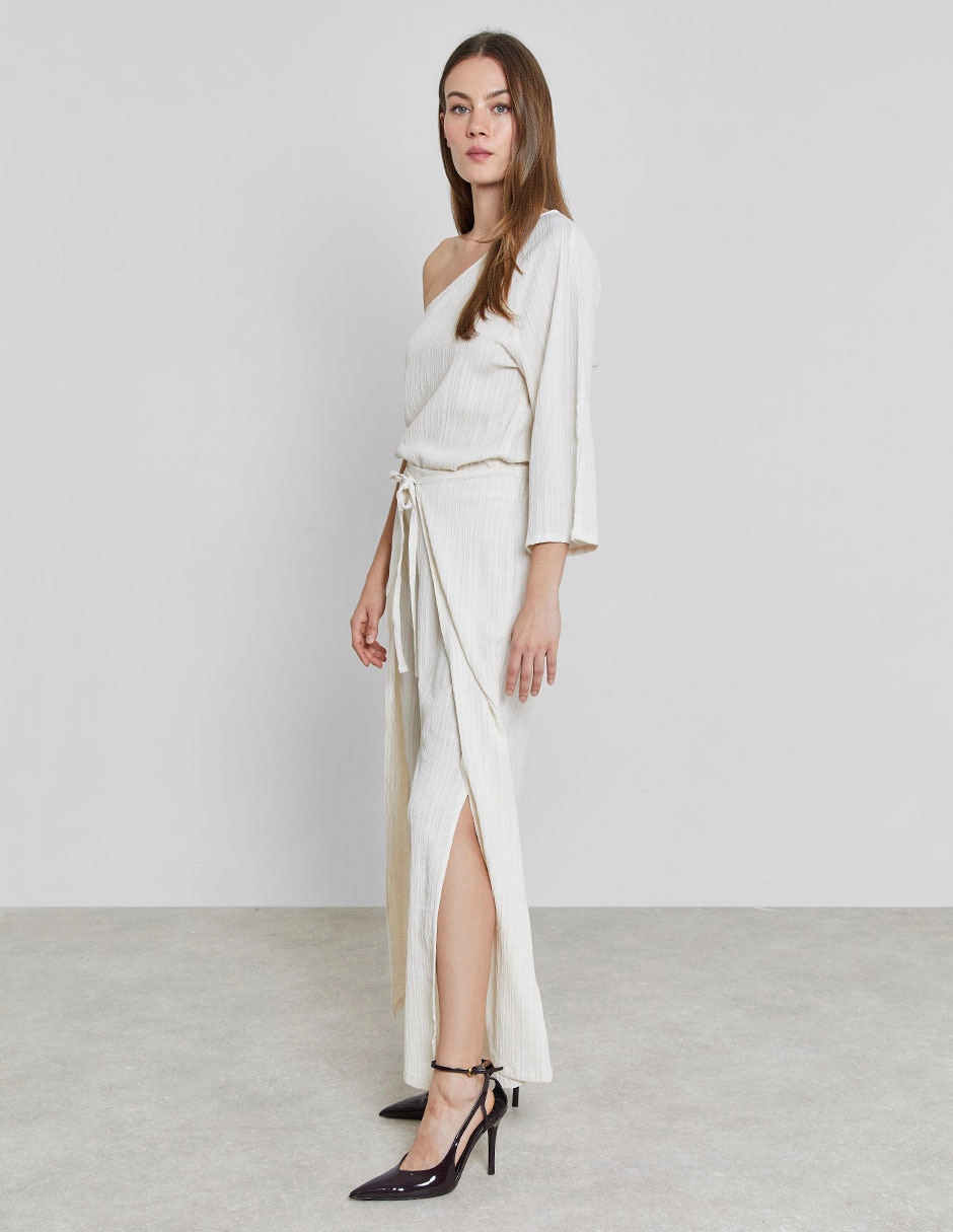 Pantalón relaxed wide leg para mujer 6