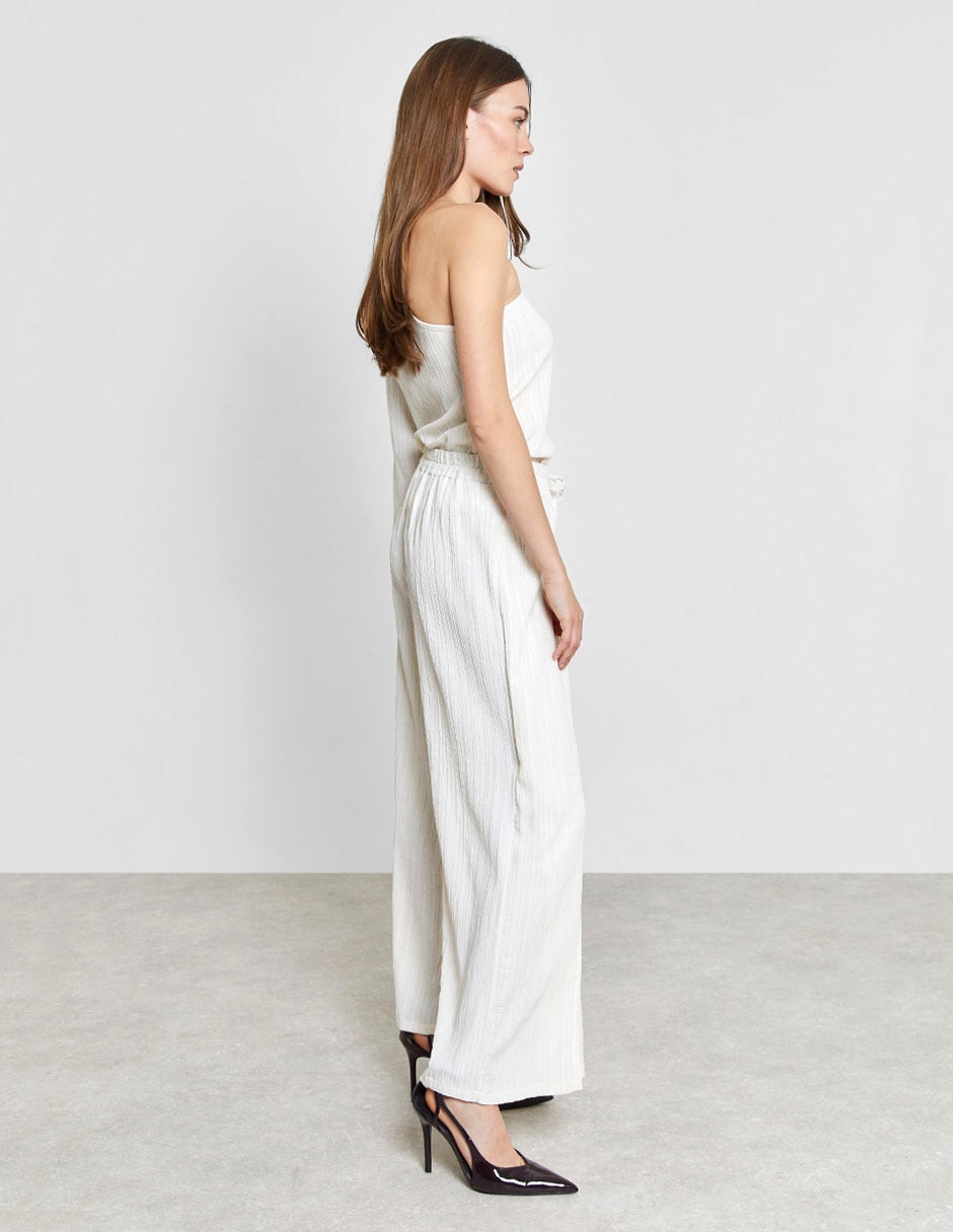 Pantalón relaxed wide leg para mujer 7