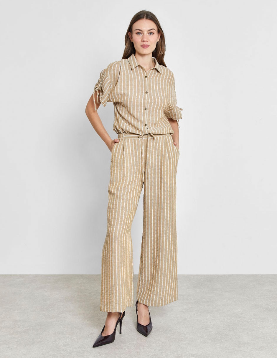 Pantalón amplio para mujer 4