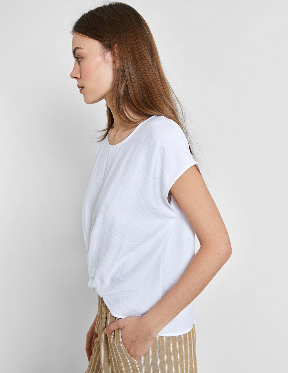 Blusa manga corta para mujer 2