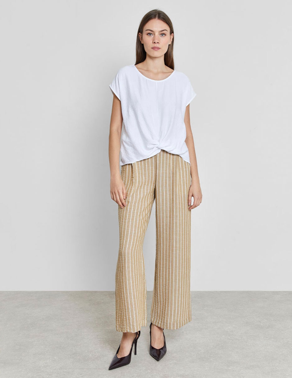 Blusa manga corta para mujer 4