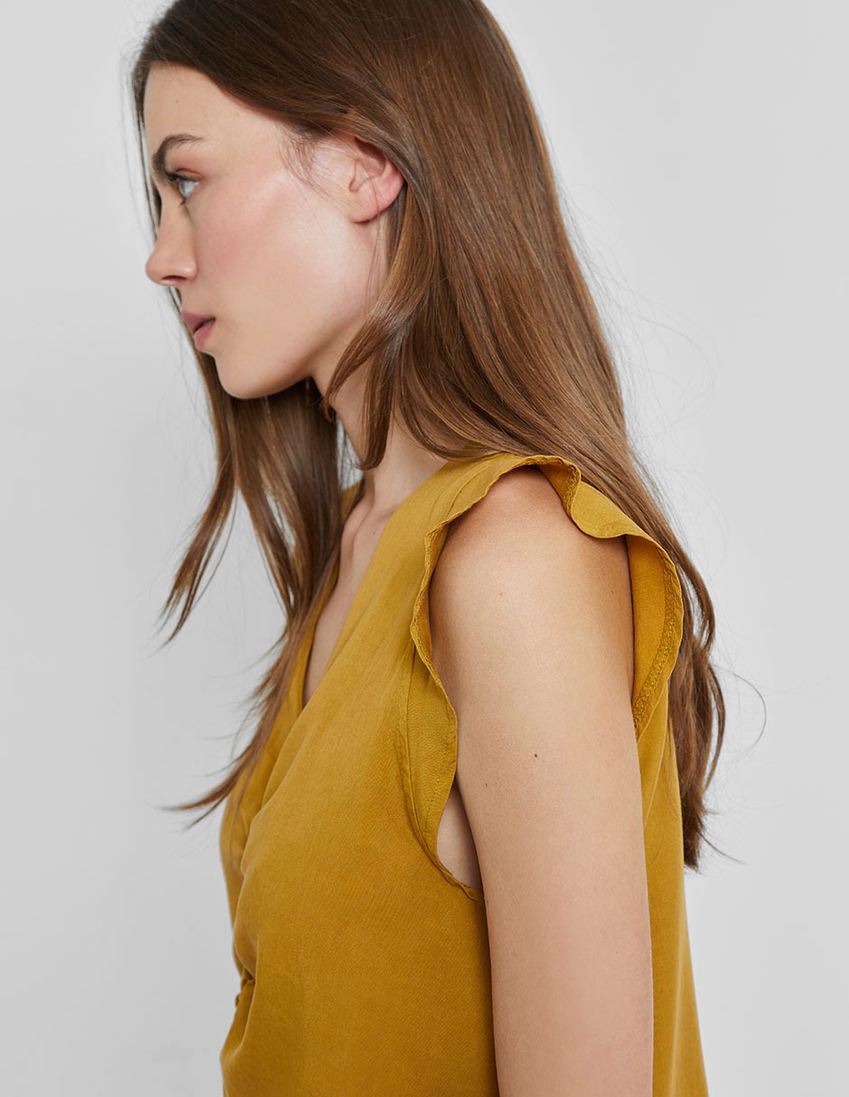 Blusa manga corta para mujer 2