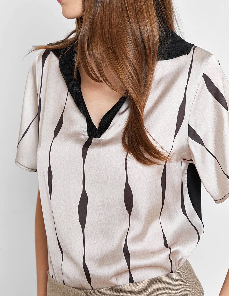 Blusa manga corta para mujer 10