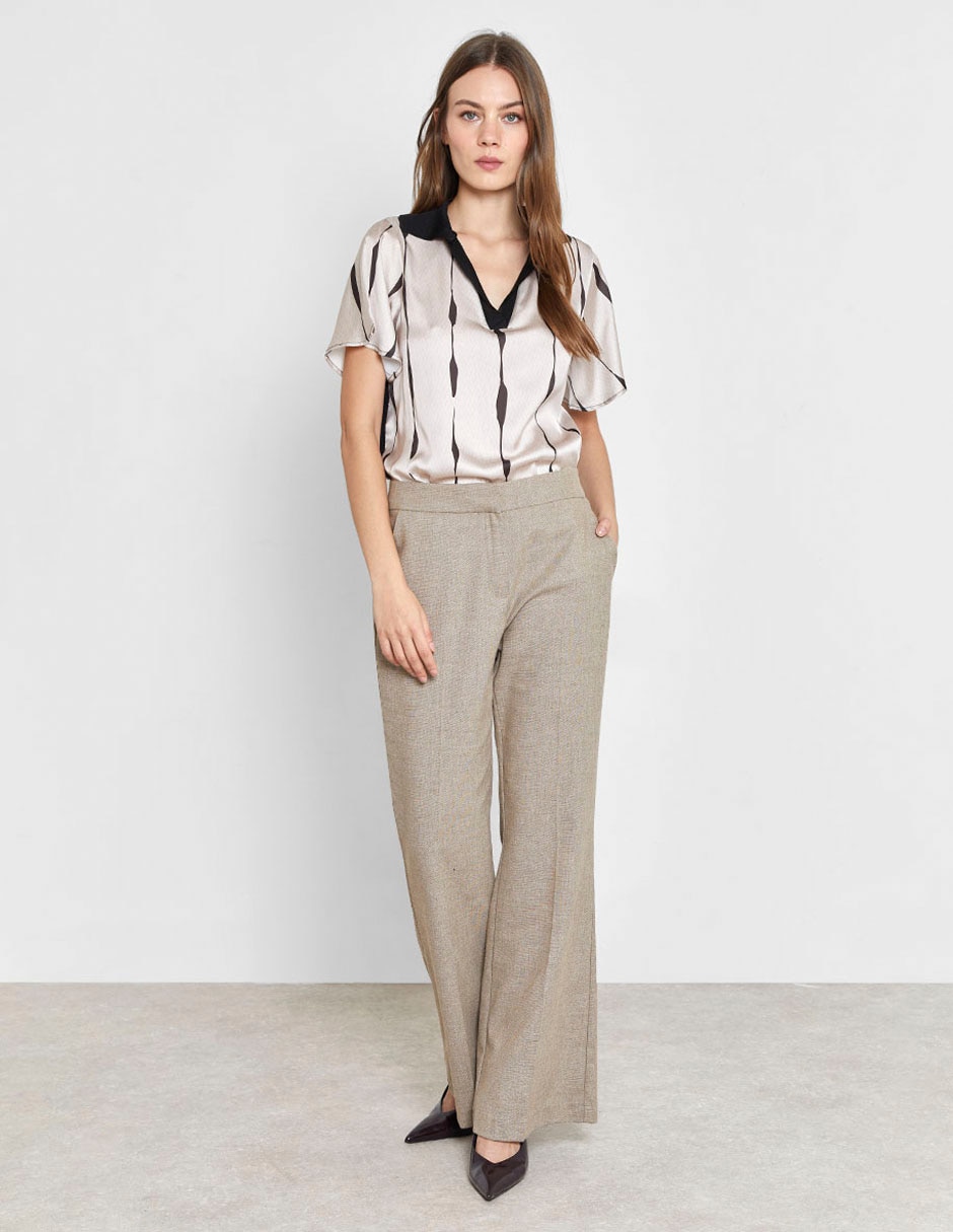 Blusa manga corta para mujer 11