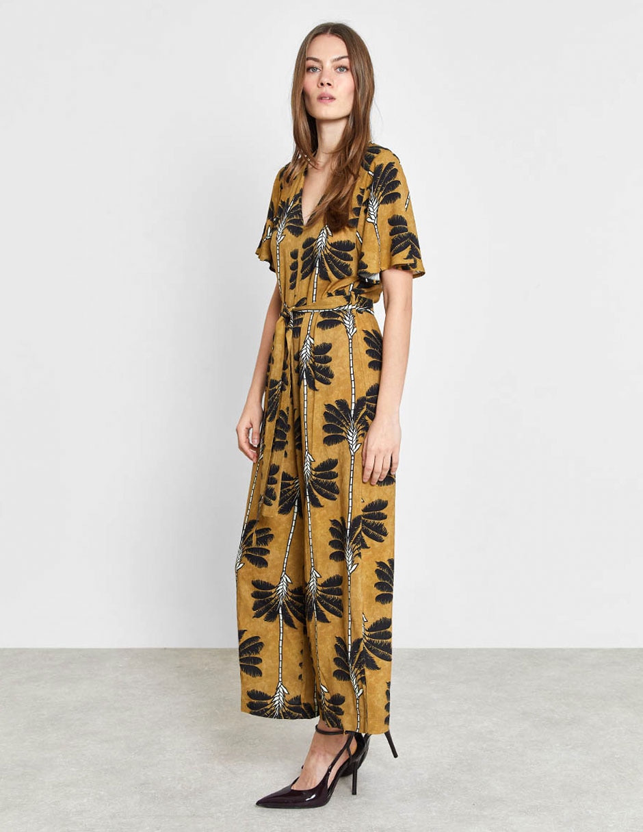 Jumpsuit estampado floral para mujer 2