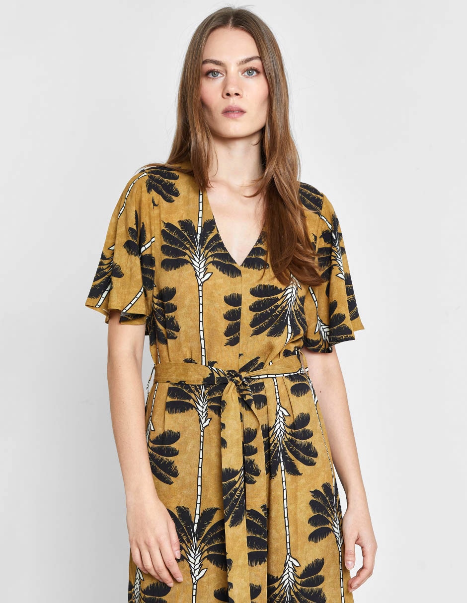 Jumpsuit estampado floral para mujer 5