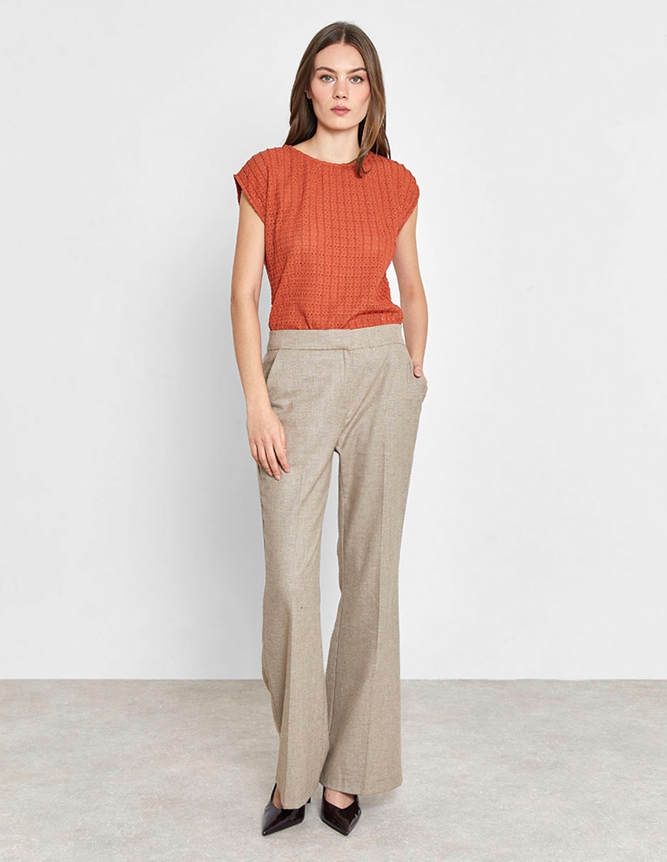 Blusa manga corta para mujer 8