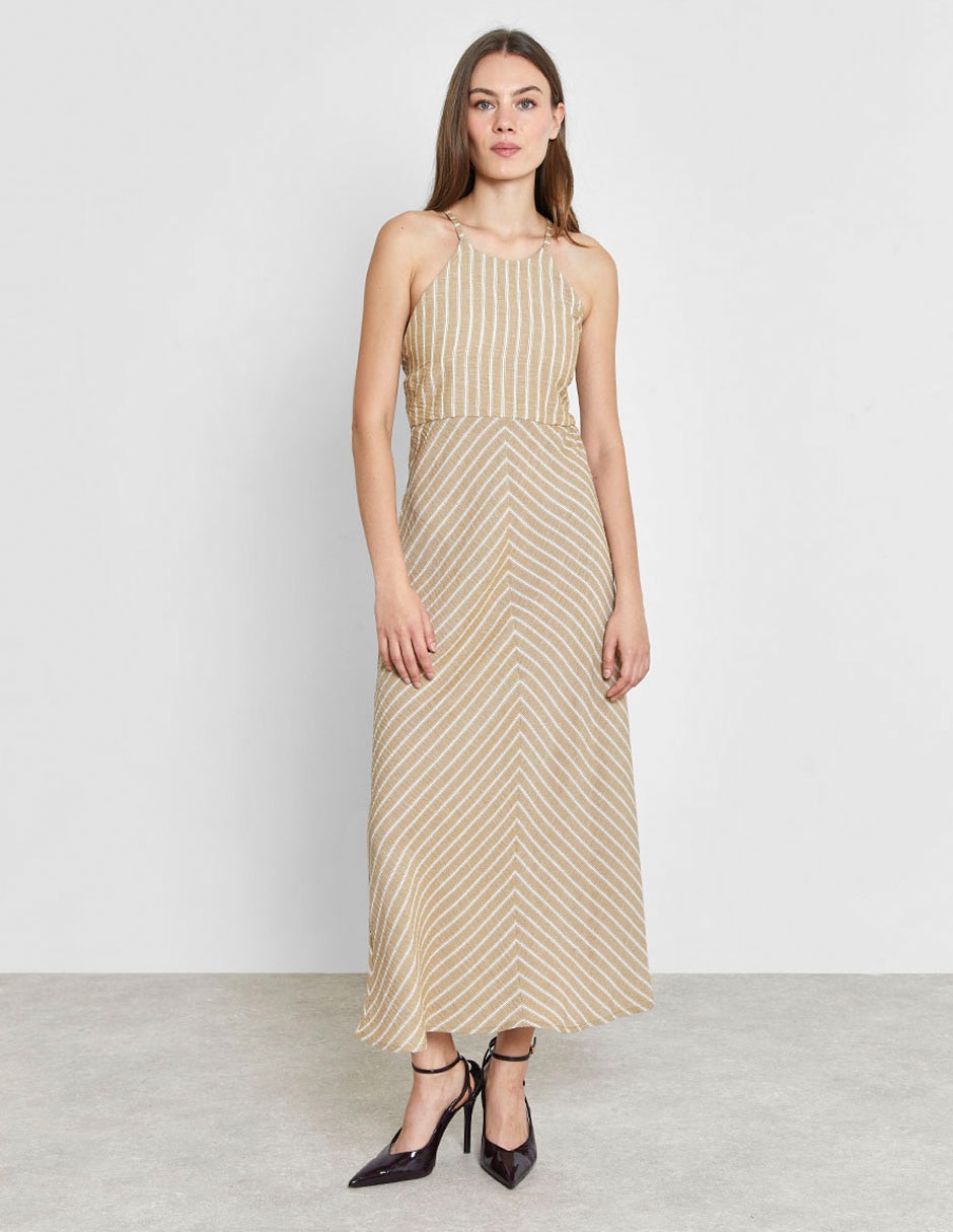 Vestido largo casual para mujer 1