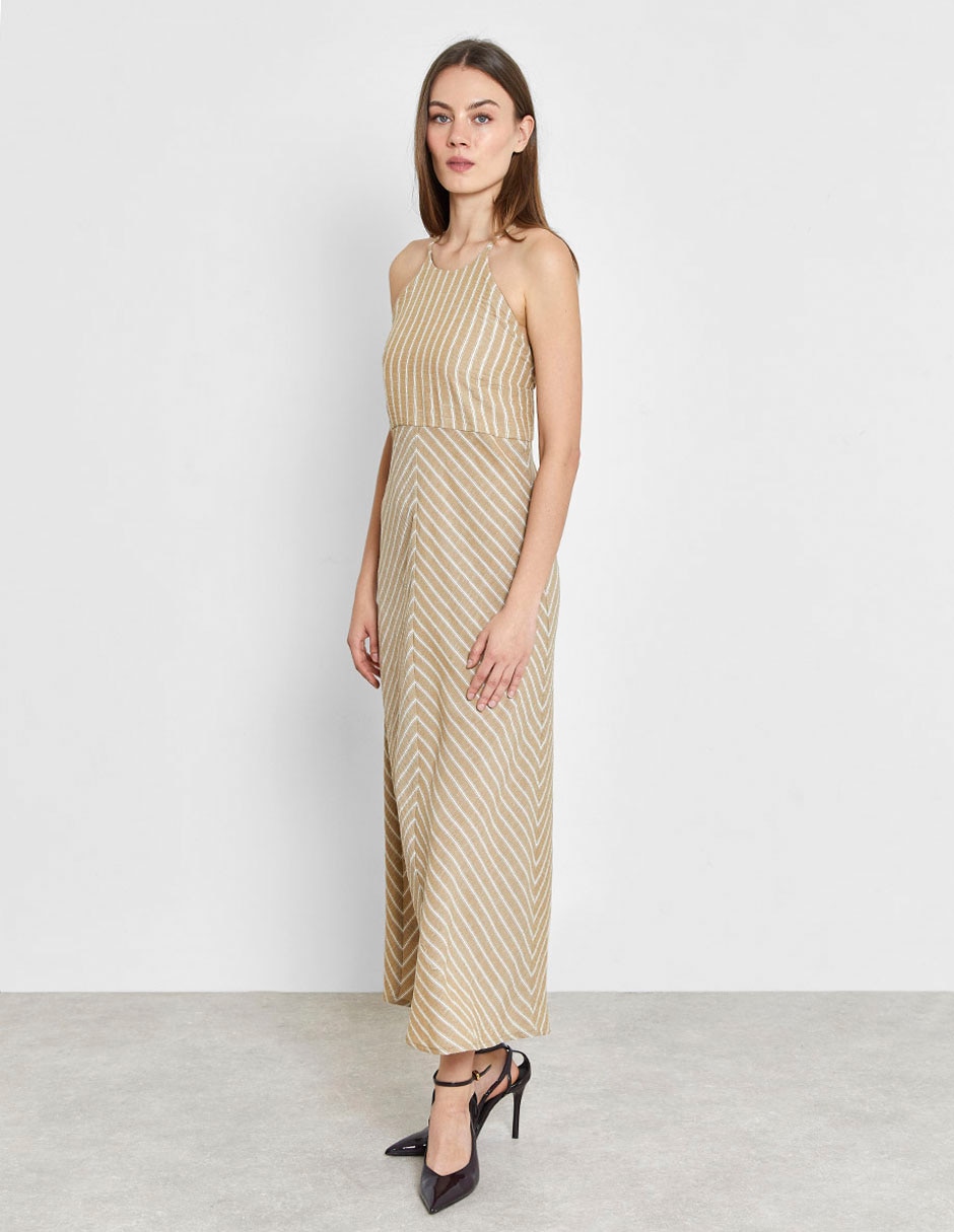 Vestido largo casual para mujer 7