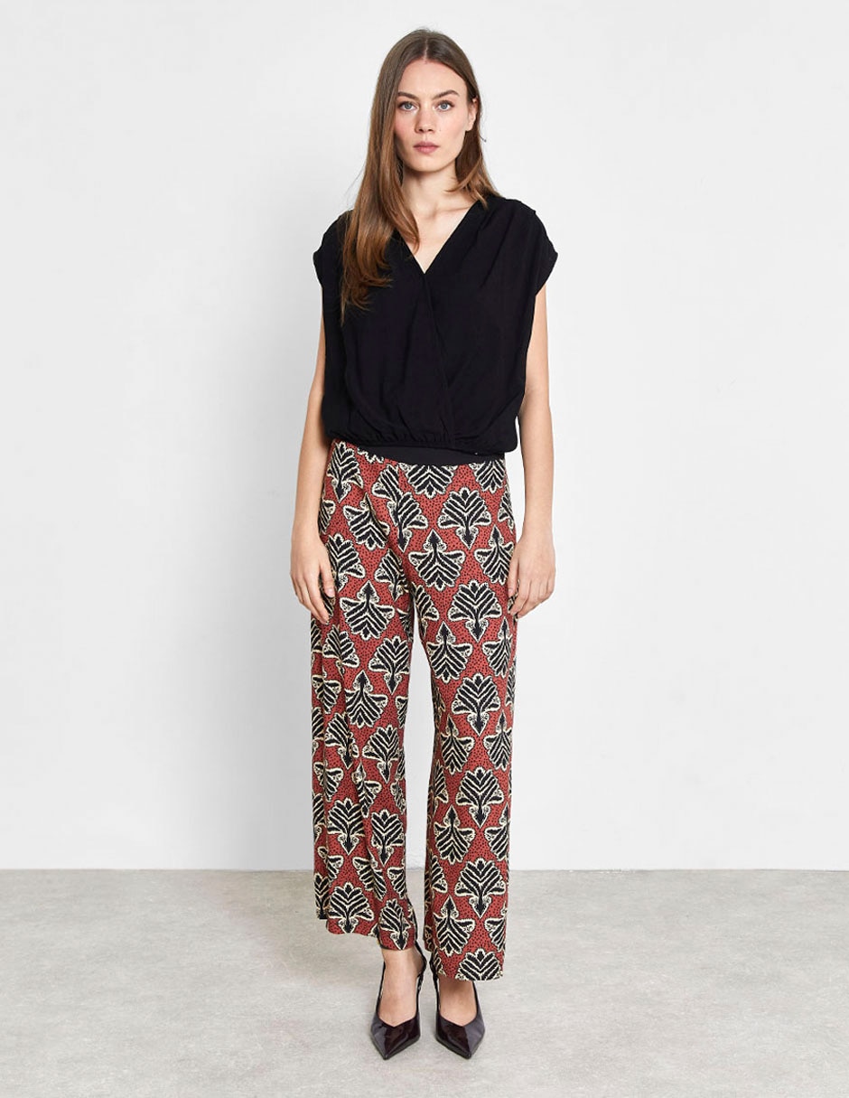 Pantalón wide leg para mujer 8