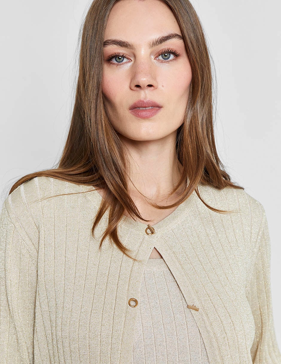 Suéter cuello redondo para mujer 8