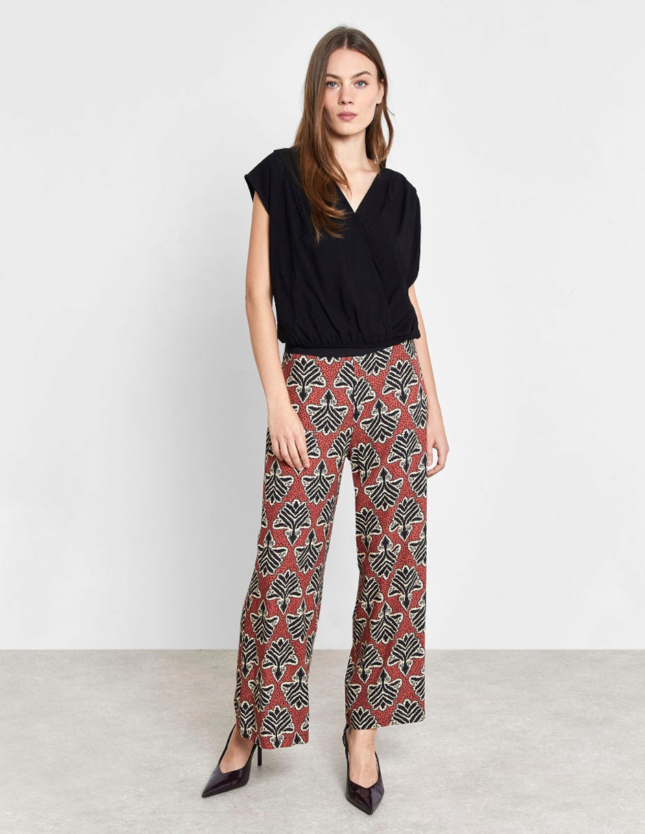 Blusa manga corta para mujer 9