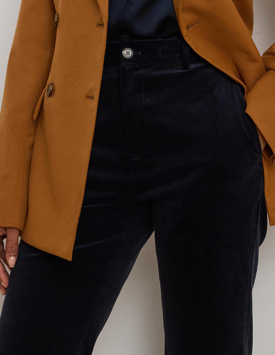Pantalón de vestir straight para mujer 7