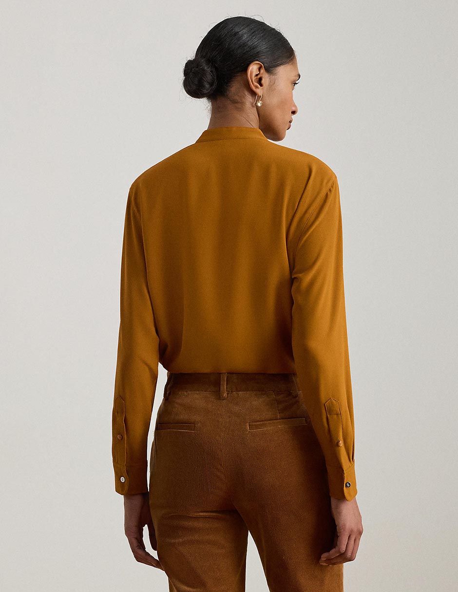 Blusa Lauren Ralph Lauren manga larga para mujer