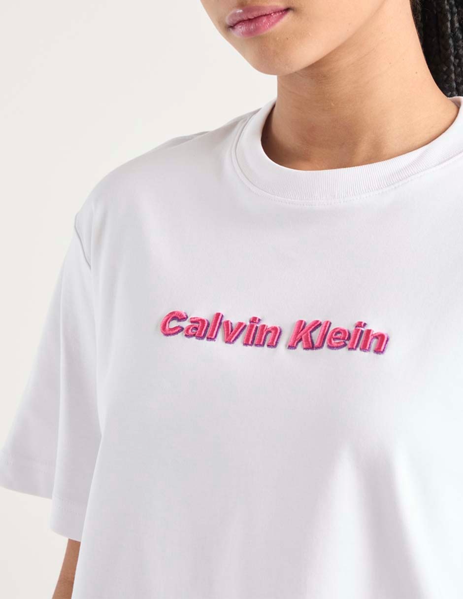 Playera manga corta Jeans cuello redondo para mujer 7