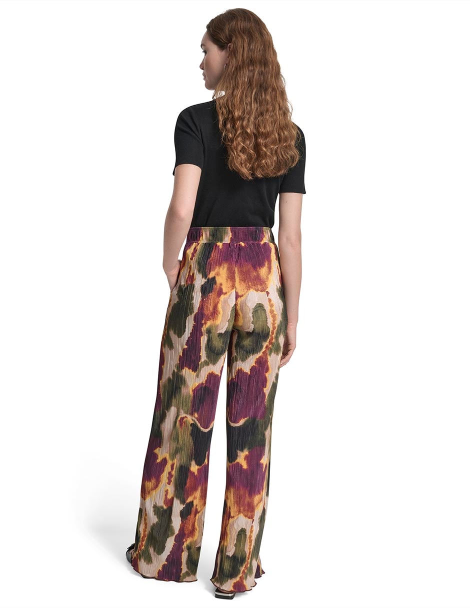 Pantalón relaxed amplio para mujer 9