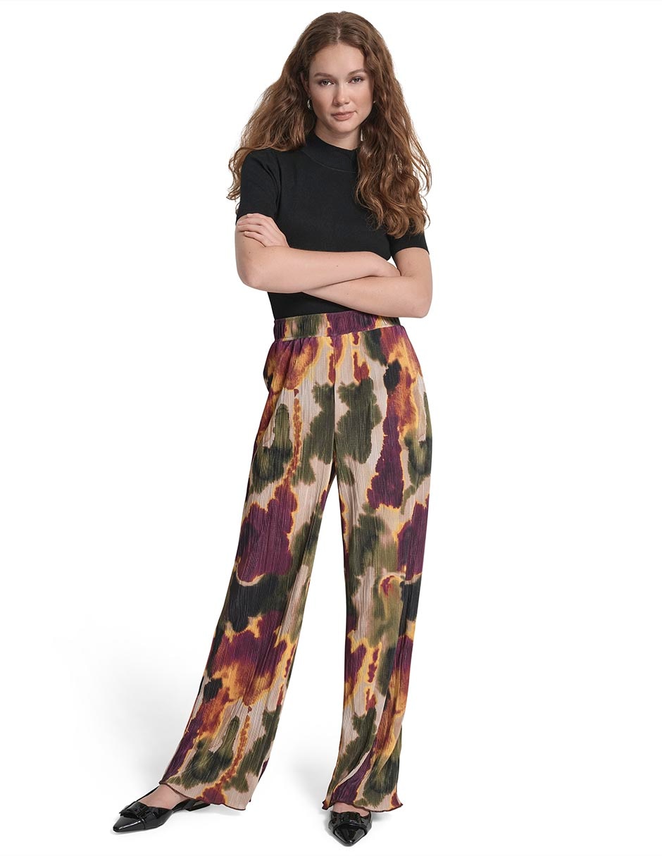 Pantalón relaxed amplio para mujer 10