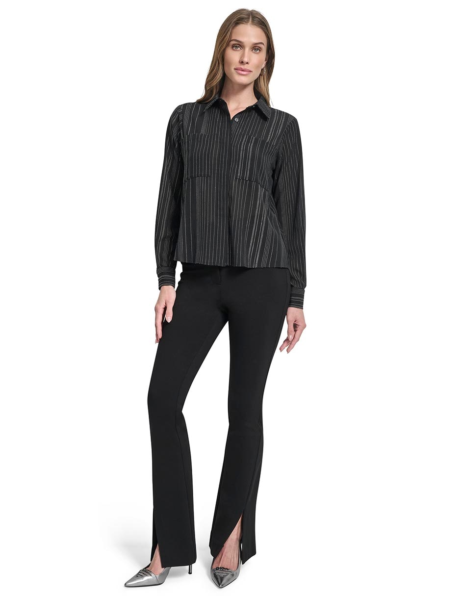 Blusa manga larga para mujer 11