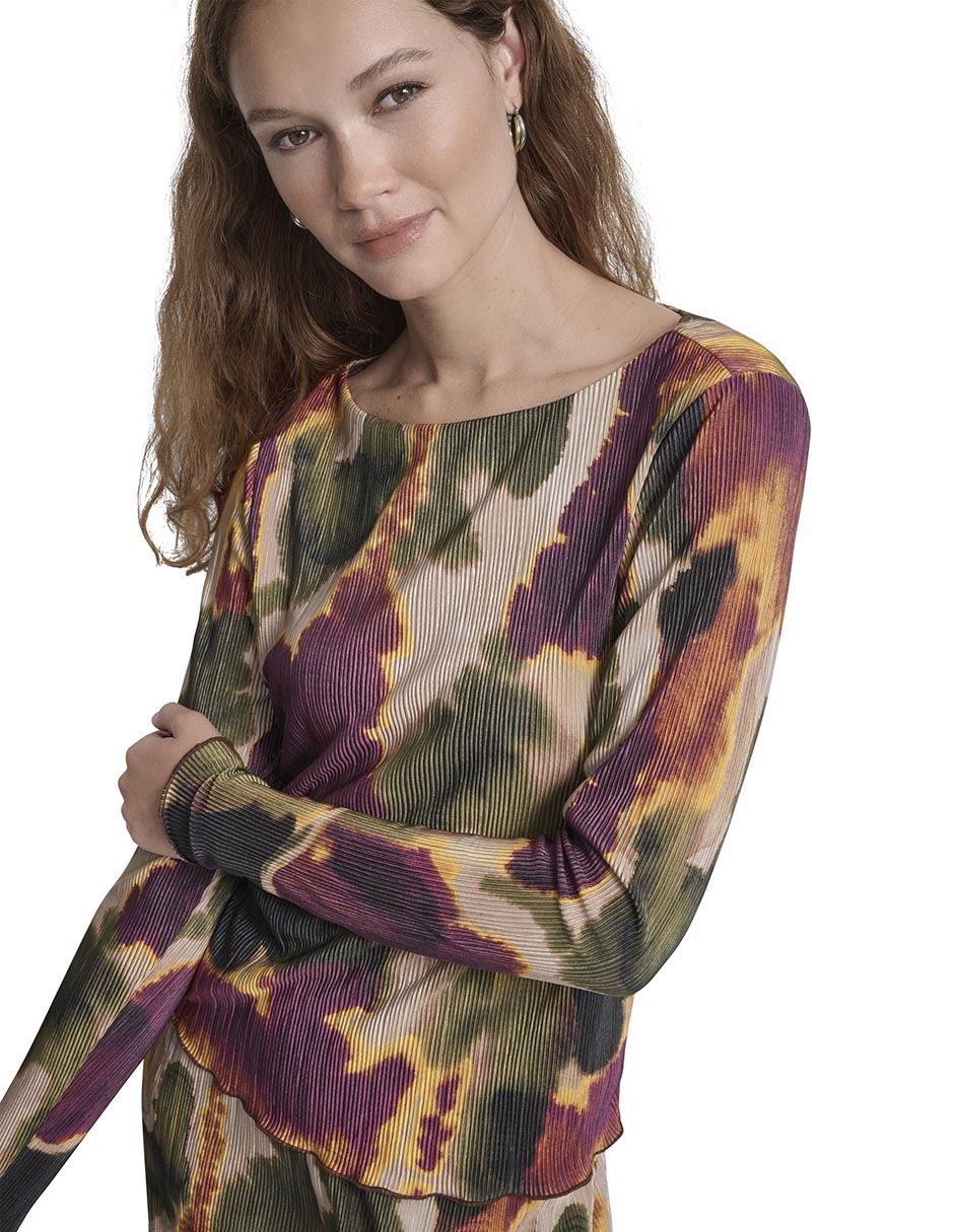 Blusa Dkny manga larga para mujer