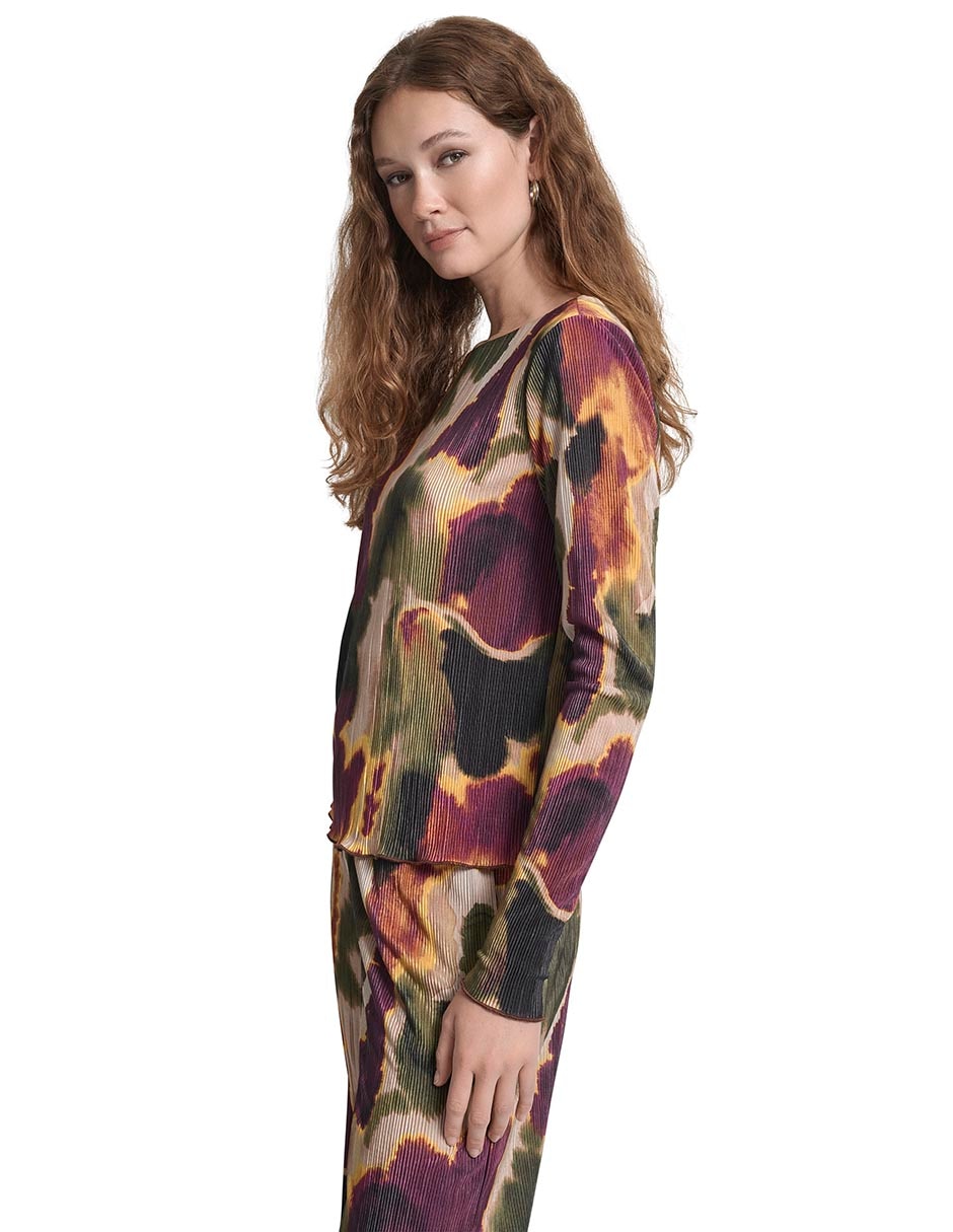 Blusa Dkny manga larga para mujer